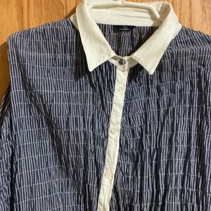 Harmont & Blaine Blue and White Striped Women's Blouse
Made in Italy